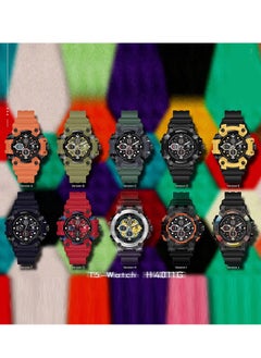 T5 T5 Mens Chronograph Silicone Strap Watch H4011G  - Image 3