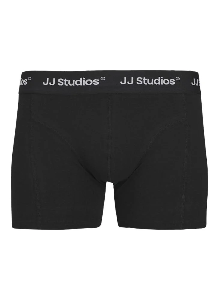 JACK & JONES 3 Pack Jacsoho Solid Trunks