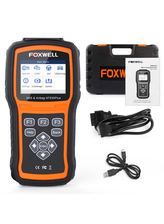 Foxwell NT630 Plus OBD2 Scanner ABS SRS Code Reader - Image 1