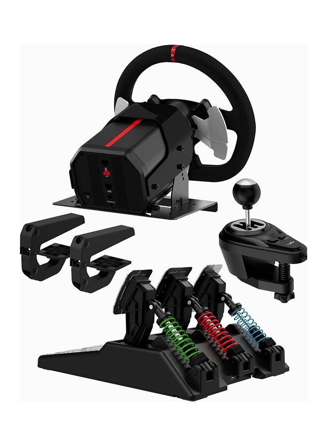 PXN V10 Game Steering Racing Simulator Steering Wheel Volante 270/900 Rotation For PC Windows 7/8/10/11/PS4/Xbox One/Xbox Series - Image 3