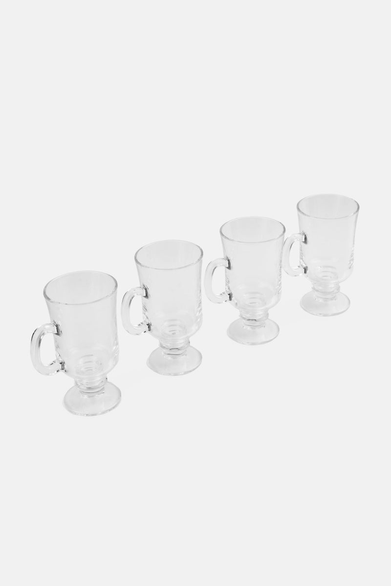 Precious Home 4 Pieces Irish Coffee Set 237 ml, Transparent  - Image 2