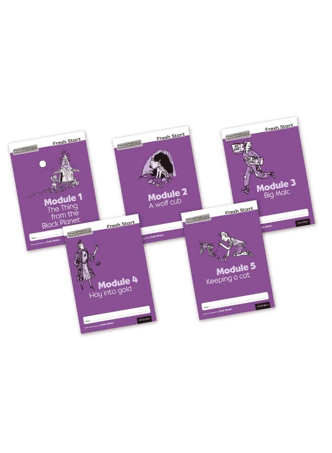 Read Write Inc. Fresh Start: Modules 1-5 - Mixed Pack of 5 - Image 1