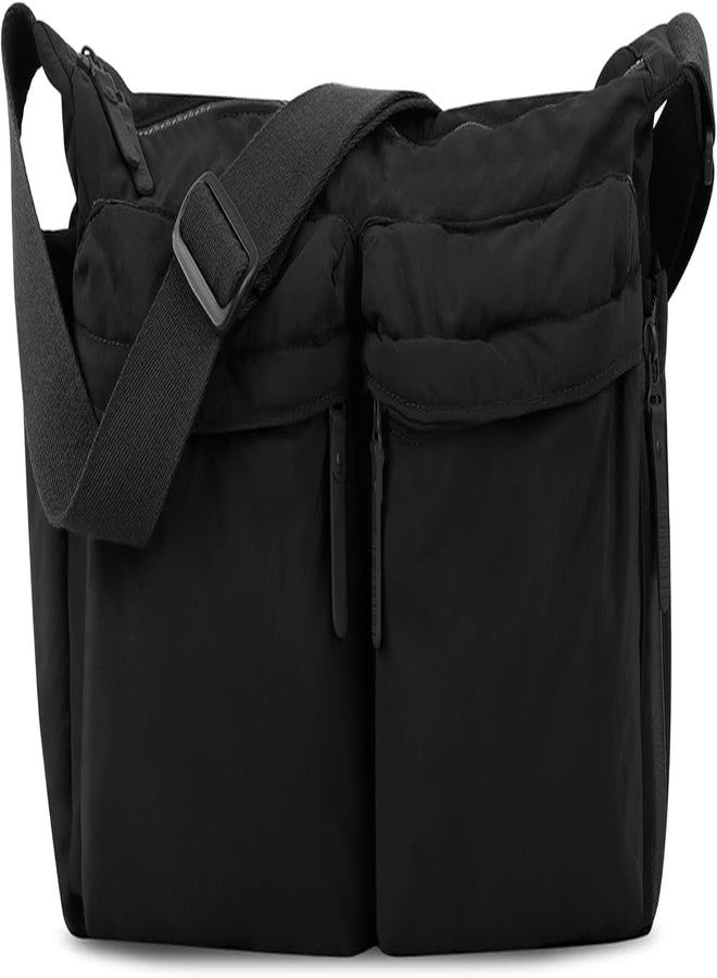 Modiq Multi-pocket shoulder bag (Black) - Image 1