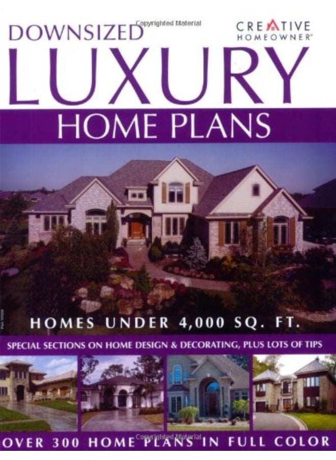 Downsized Luxury Home Plans 