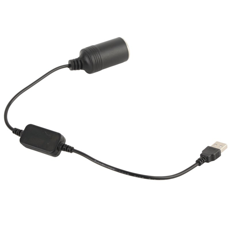 USB To 12V Converter 5V Input 12V Output: Easy To Operate - Parking Monitoring Enable Car Cigarette Lighter Adapter For Car Electronics And Driving Recorders - Image 1