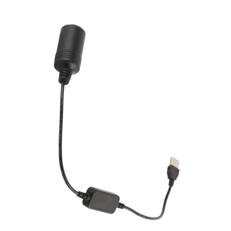 USB To 12V Converter 5V Input 12V Output: Easy To Operate - Parking Monitoring Enable Car Cigarette Lighter Adapter For Car Electronics And Driving Recorders - Image 2