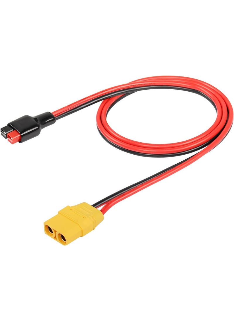 CERRXIAN CERRXIAN 32FT 12AWG XT90 Female to Solar Panel Connector 30A Power Pole Port Extension Cable for Electric Bike Solar Panel to Portable GeneratorXT90F  - Image 1