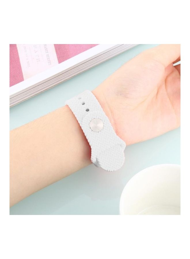 BGM Replacement Strap For Apple Watch Series 6/SE/5/4 40mm And 3/2/1 38mm White - Image 5