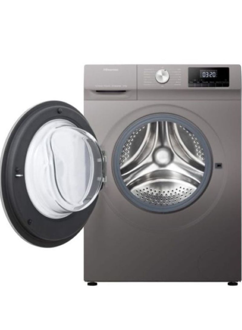 Hisense Front Load Washer 10 kg WFQY1014EVJMT 10 kg WFQY1014EVJMT Silver - Image 5