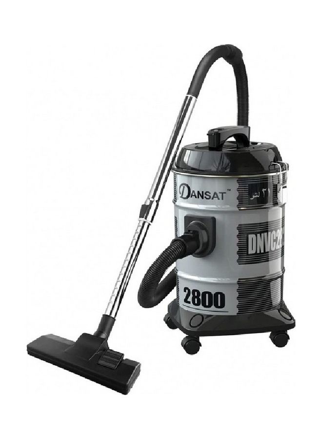 دانسات مكنسة كهربائية سعة 21.0 لترًا وقوة 1400.0 وات DNVC-2800B أسود/فضي 21 L 1400 W DNVC-2800B - Image 1