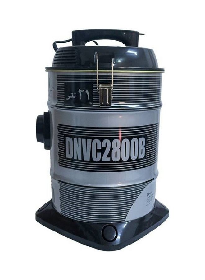 دانسات مكنسة كهربائية سعة 21.0 لترًا وقوة 1400.0 وات DNVC-2800B أسود/فضي 21 L 1400 W DNVC-2800B - Image 2