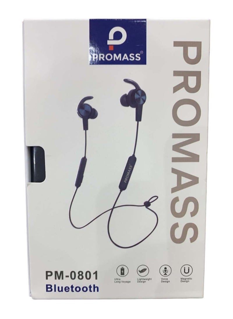 PROMASS Bluetooth Earphones with Ultra Long Battery Life, Lightweight Design, Voice and Magnetic Features - Image 3