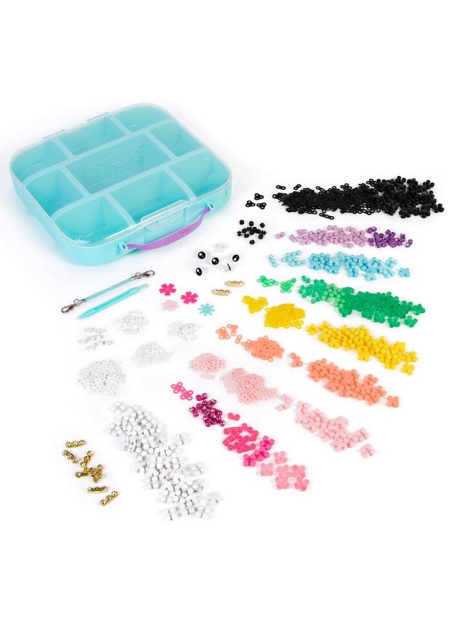 Make It Real: LinXo Creator Set 650 pcs, DIY 13 Projects, Jewelry & Collectible Figures, Design-Build-Rebuild, Flexible Pieces, Girls & Kids Ages 6+ - Image 3