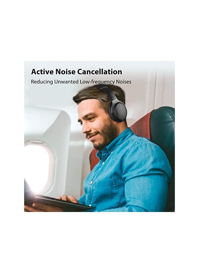 Aria Pro Aptx Hd Bluetooth 5.0 Noise Cancelling Headphones With Boom Microphone For Music And Calls Ssd Option Low Latency Over Ear Wireless And Wired Headset For Phone Computer Laptop