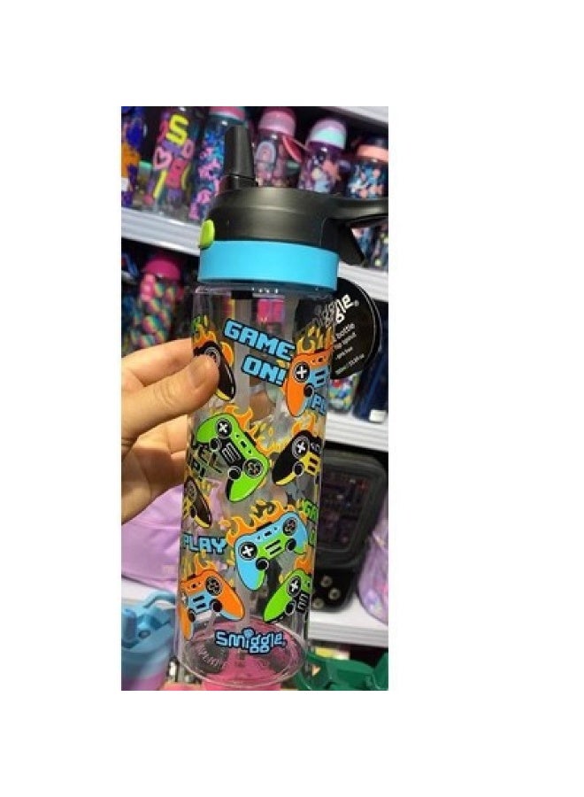 Smiggle Australia Smiggle Kids Straw Cup - Large Capacity Portable Water Bottle