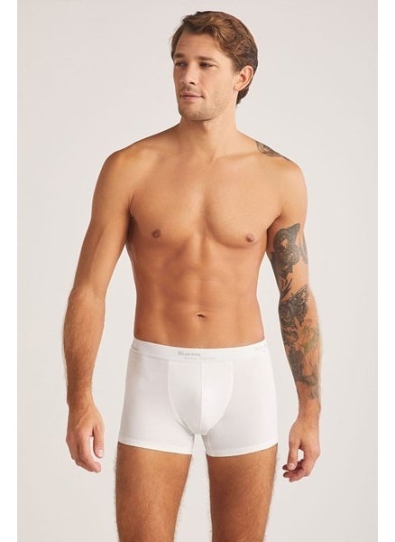 KOM - Cotton Fabric and Special Cut 2-Piece Men's Boxer 94% Cotton 6% Elastane - Image 1