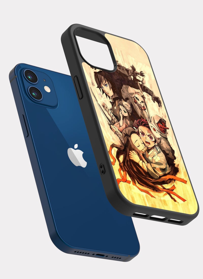 PXLAAT iPhone 12 case cover  Slayer Kimetsu No - Image 2