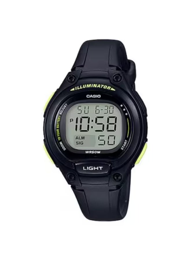 CASIO Men's Resin Digital Watch LW-203-1B - 26 mm - Image 1