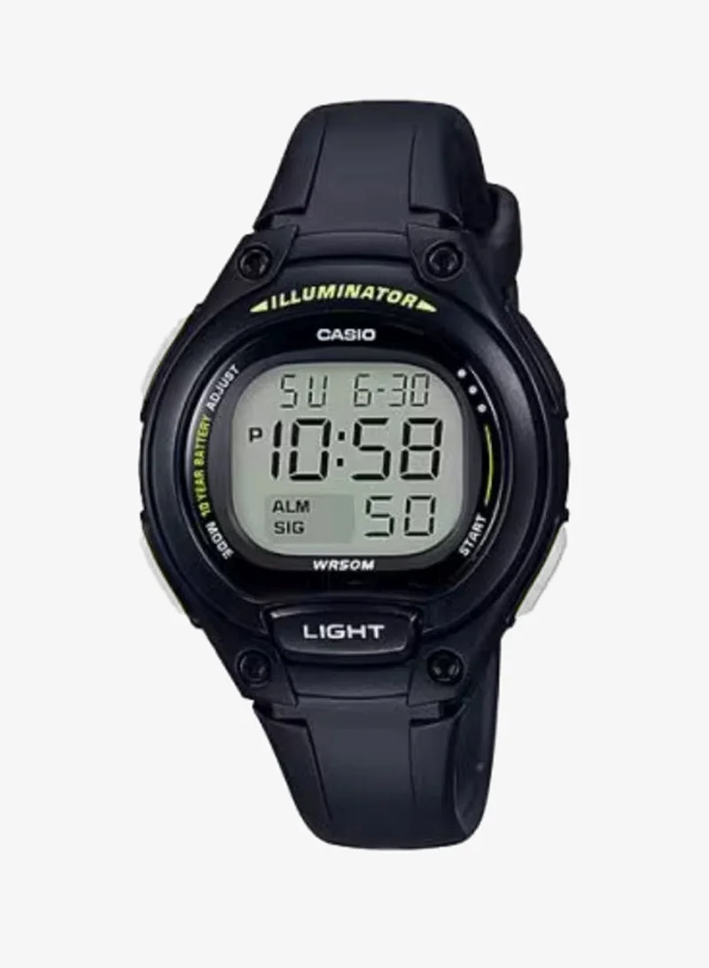 Casio Men's Resin Digital Watch LW-203-1B - 26 mm