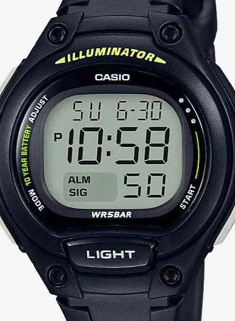 Casio Men's Resin Digital Watch LW-203-1B - 26 mm
