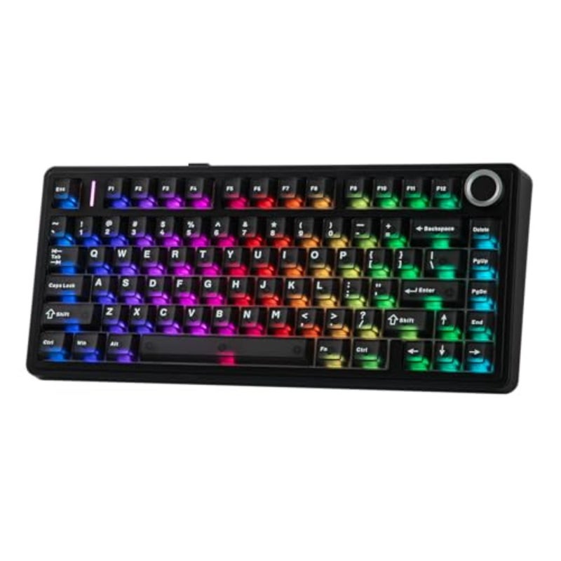 x AULA F75 Ultra Wireless Gaming Keyboard with Knob - Image 1