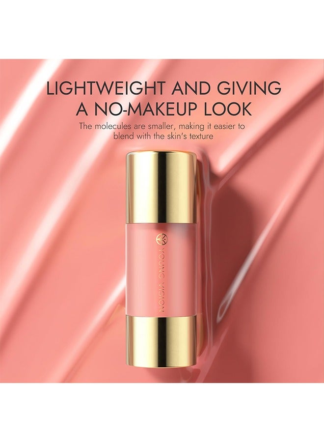 YOUNG VISION Liqud Blush,Dropper Liquid Blusher , Soft Matte Finish Cream Blush Liquid Blush Cream Blush Makeup Lightweight, Smooth Brightening Rouge #05 - Image 5