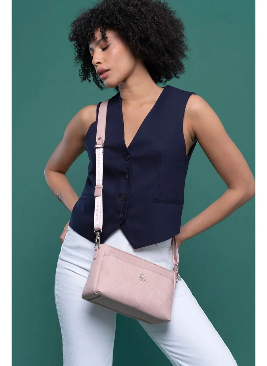 يونايتد كولورز أوف بينتيون Benetton Women's Crossbody Bag Powder BNT1332