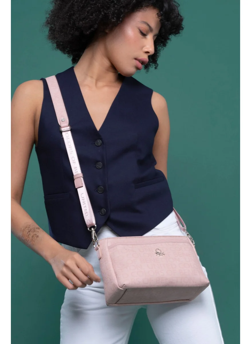 يونايتد كولورز أوف بينتيون Benetton Women's Crossbody Bag Powder BNT1332