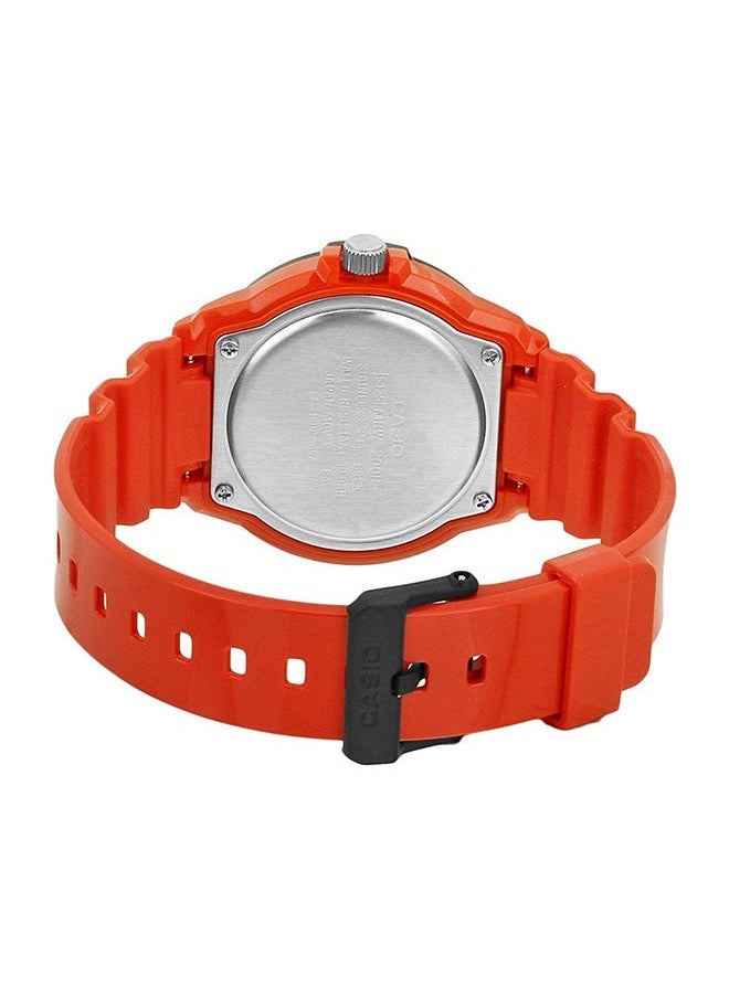 CASIO - Casio MRW200HC-4BVDF Men's Water Resistant Analog Watch, 45 mm, Red - Image 1