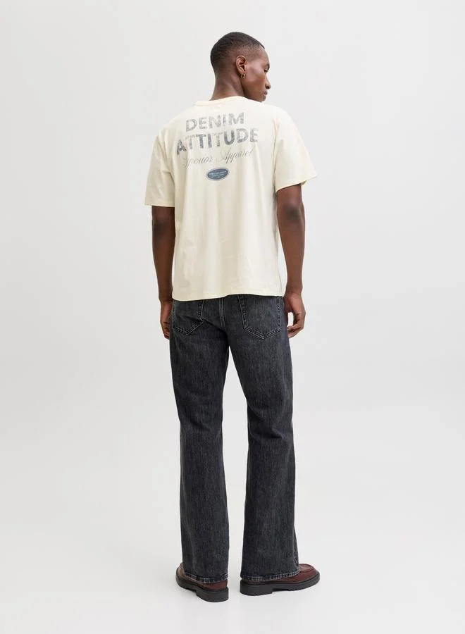 JACK & JONES Graphic Crew Neck T-Shirt