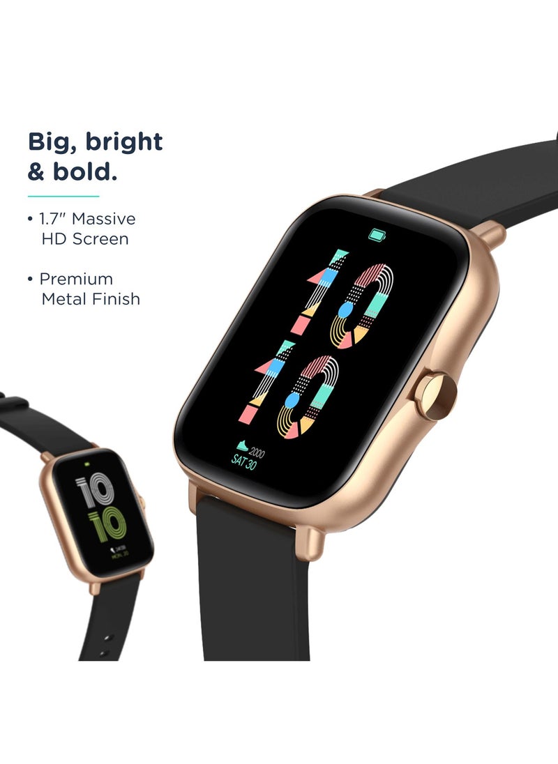 Pebble Spark 1.7" Smartwatch for Men and Women, Bluetooth Calling, HD Display, SpO2 & Heart Rate Monitoring  - Image 2