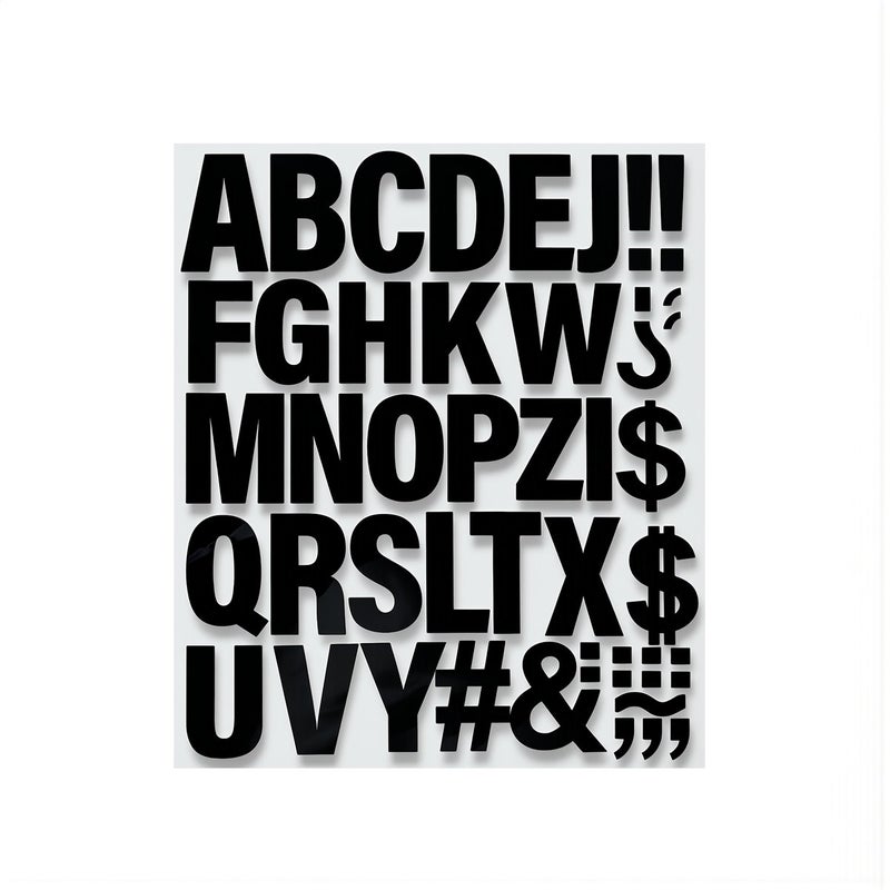 No Shift No Wrinkle Iron On Heat Transfer Letters Easy For Beginner DIY Project - Image 1