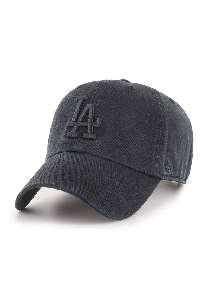 47 '47 Brand Strapback Cap - Clean Up La Dodgers Black Washed - Image 1