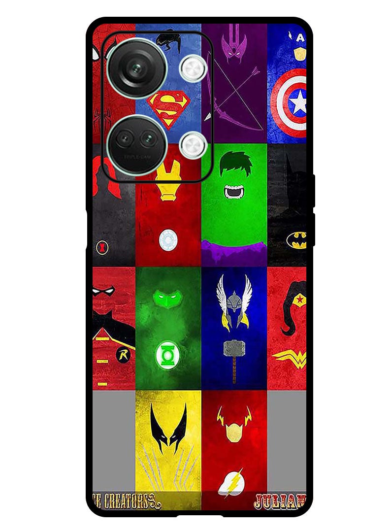 Theodor Protective Case Anti Scratch Shock Proof Bumper Cover For OnePlus Nord 3 Faces - Image 1