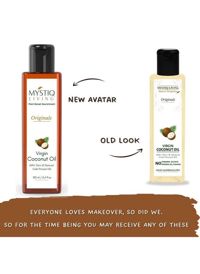 MYSTIQ LIVING Originals Virgin Coconut Oil (From Coconut Milk)│For Hair Skin & Baby Massage; Cold Pressed 100% Pure & Natural 200 Ml  - Image 5