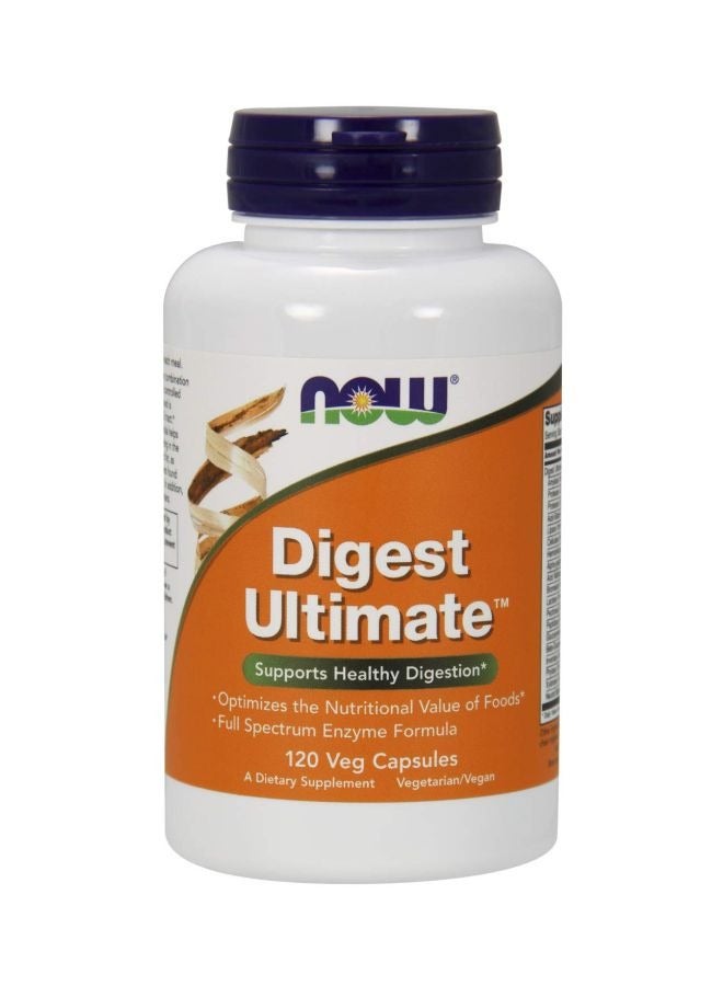 now Digest Ultimate Supports Healthy Digestion Dietary Supplement - 120 Capsules - Image 1