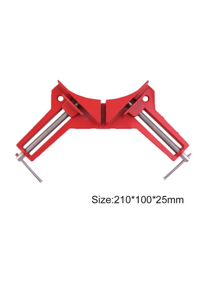 NIBEMINENT Right Angle Picture Frame Corner Clamp Red/Silver  - Image 3