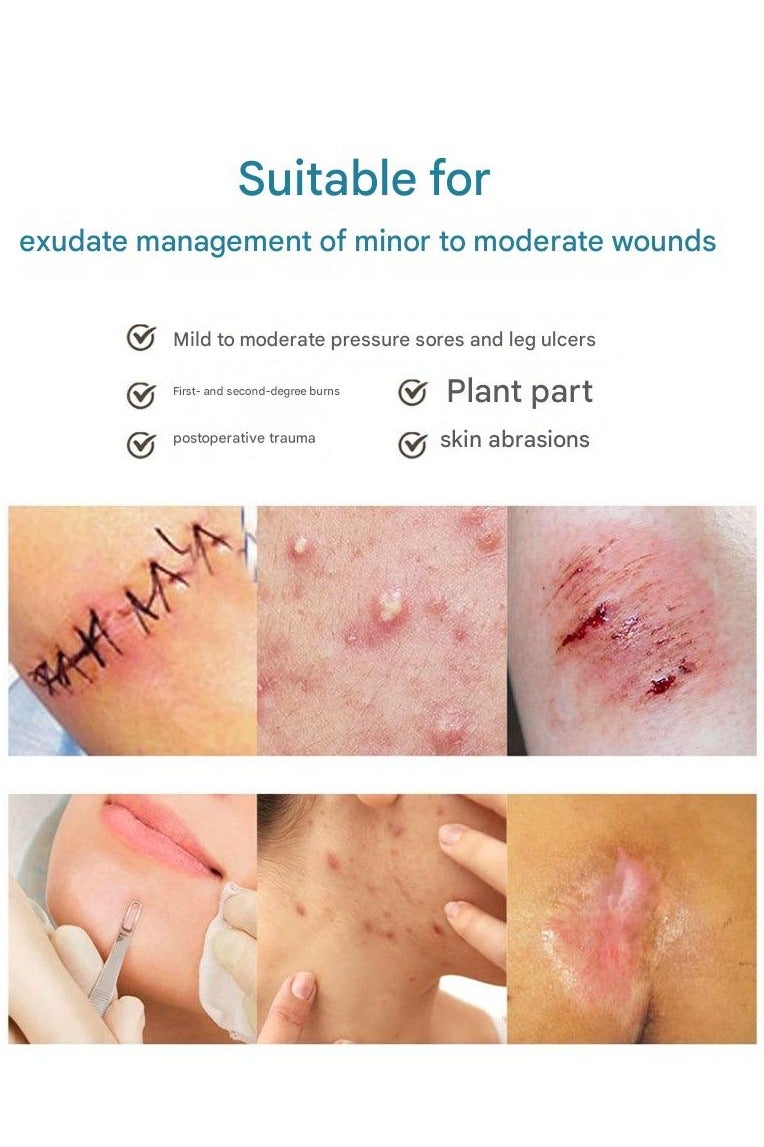 BCK Hydrocolloid Roll 5cm x 5m – Cut-to-Size Waterproof Dressing Tape – Flexible & Skin-Friendly Bandage Patch for Blisters, Acne, Minor Wounds – Self-Adhesive & Latex-Free - Image 3