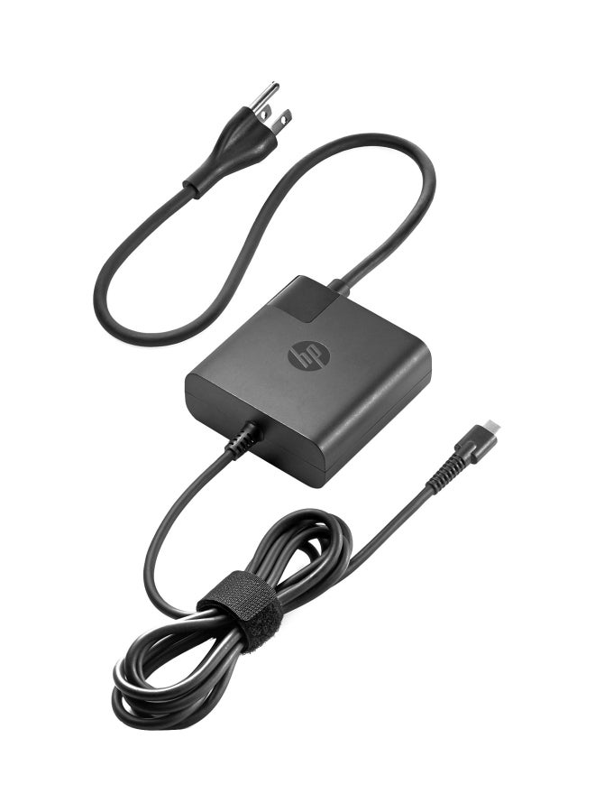 HP محول تيار متردد لتابلت إتش بي برو x2 612 G2 أسود - Image 1