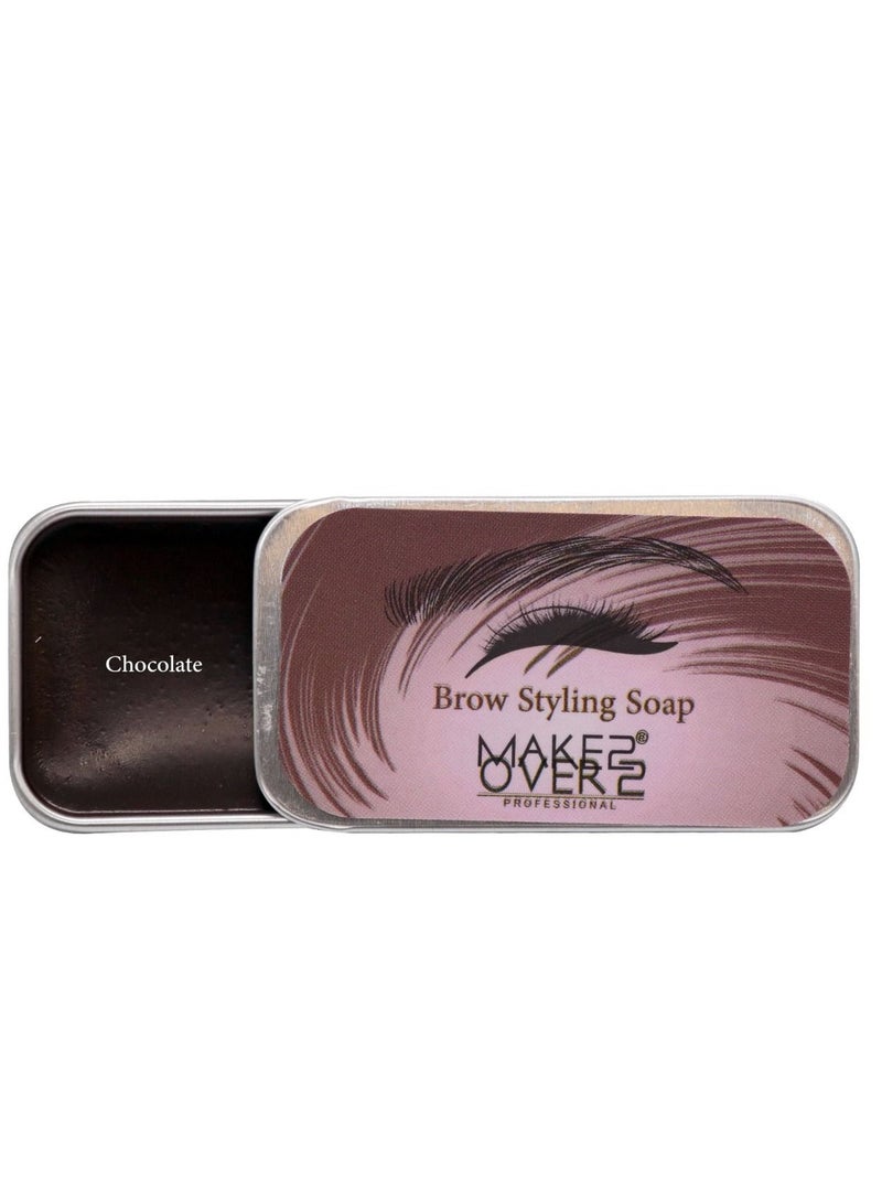 ميك اوفر22 صابونة لتصفيف الحواجب (شوكليت)-BS002 - Image 3