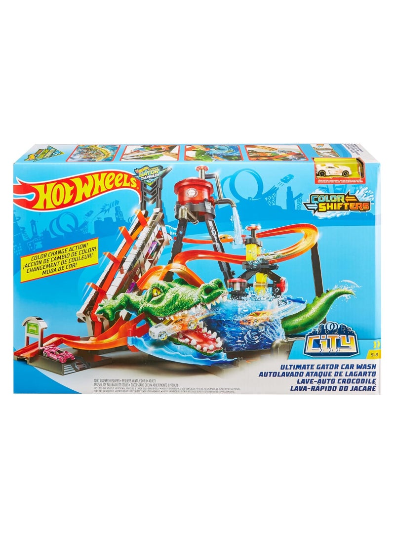 هوت ويلز غسيل سيارات المدينة والتمساح العملاق - Image 1