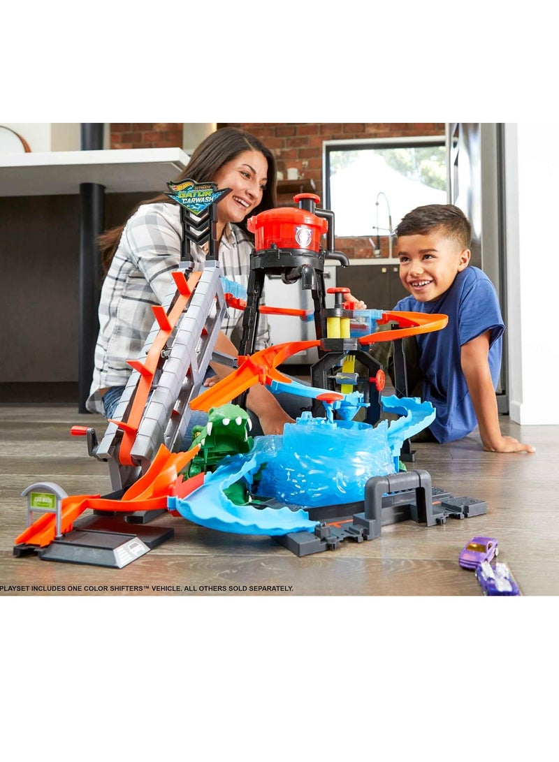 هوت ويلز غسيل سيارات المدينة والتمساح العملاق - Image 2