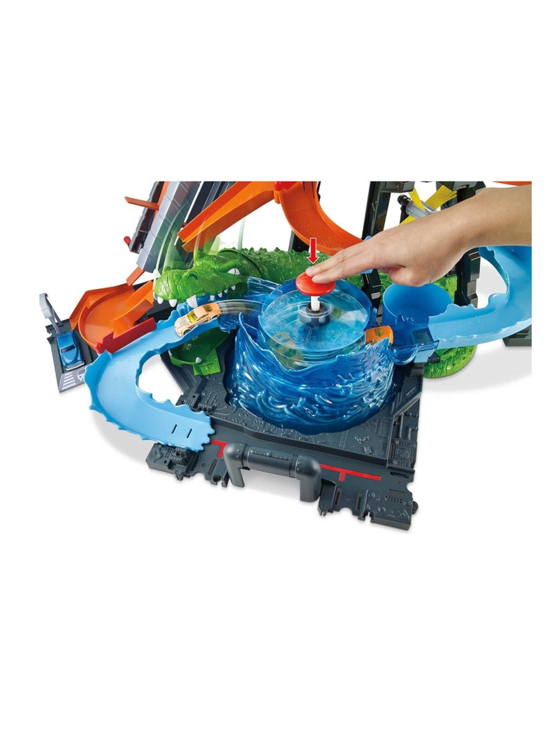 هوت ويلز غسيل سيارات المدينة والتمساح العملاق - Image 3