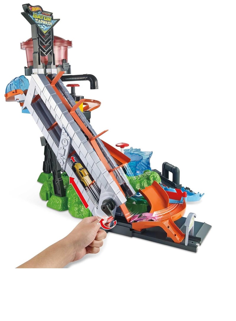 هوت ويلز غسيل سيارات المدينة والتمساح العملاق - Image 4