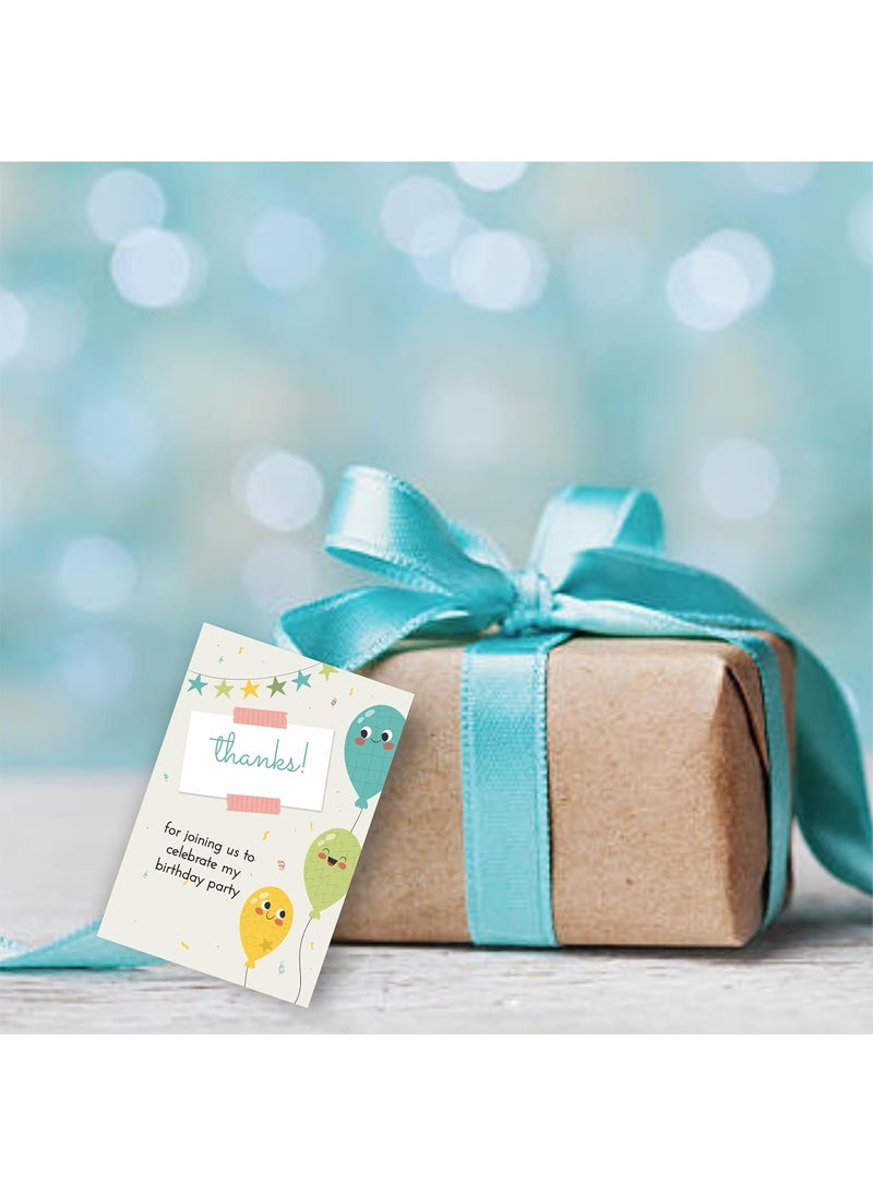 Bookworm Bookworm Thank You Gift Cards & Tags | Pack of 60 for Birthday Return Gifts (Pack of 60)  - Image 3