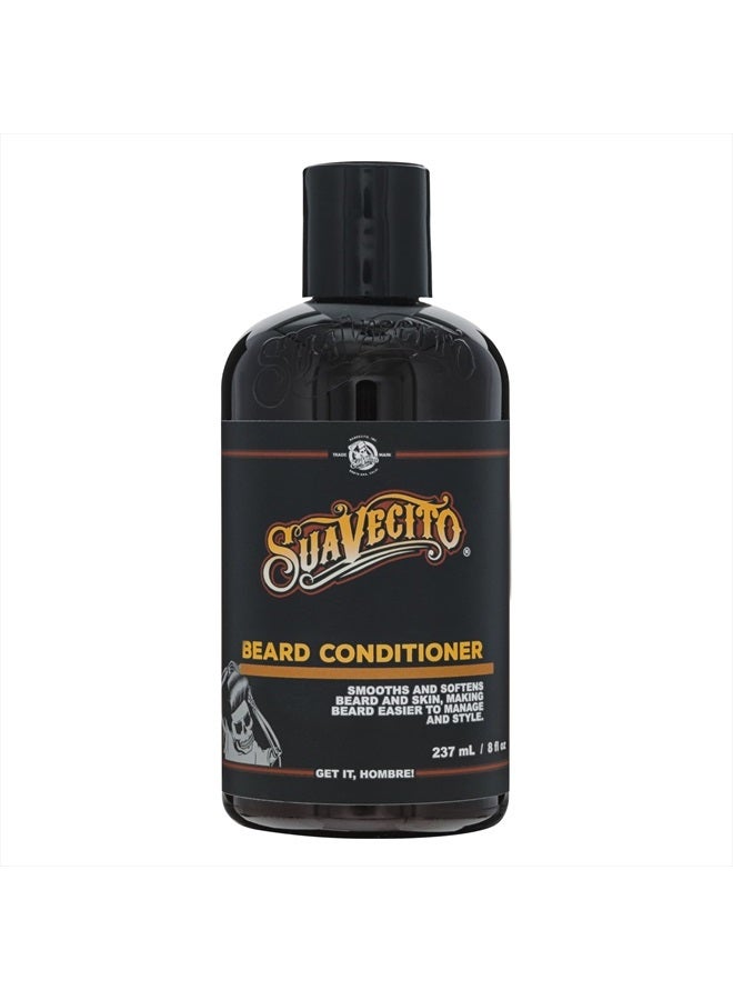 SUAVECITO Beard Conditioner Smoothing and Softening Beard Conditioner for Men (8 Ounce.)  - Image 1