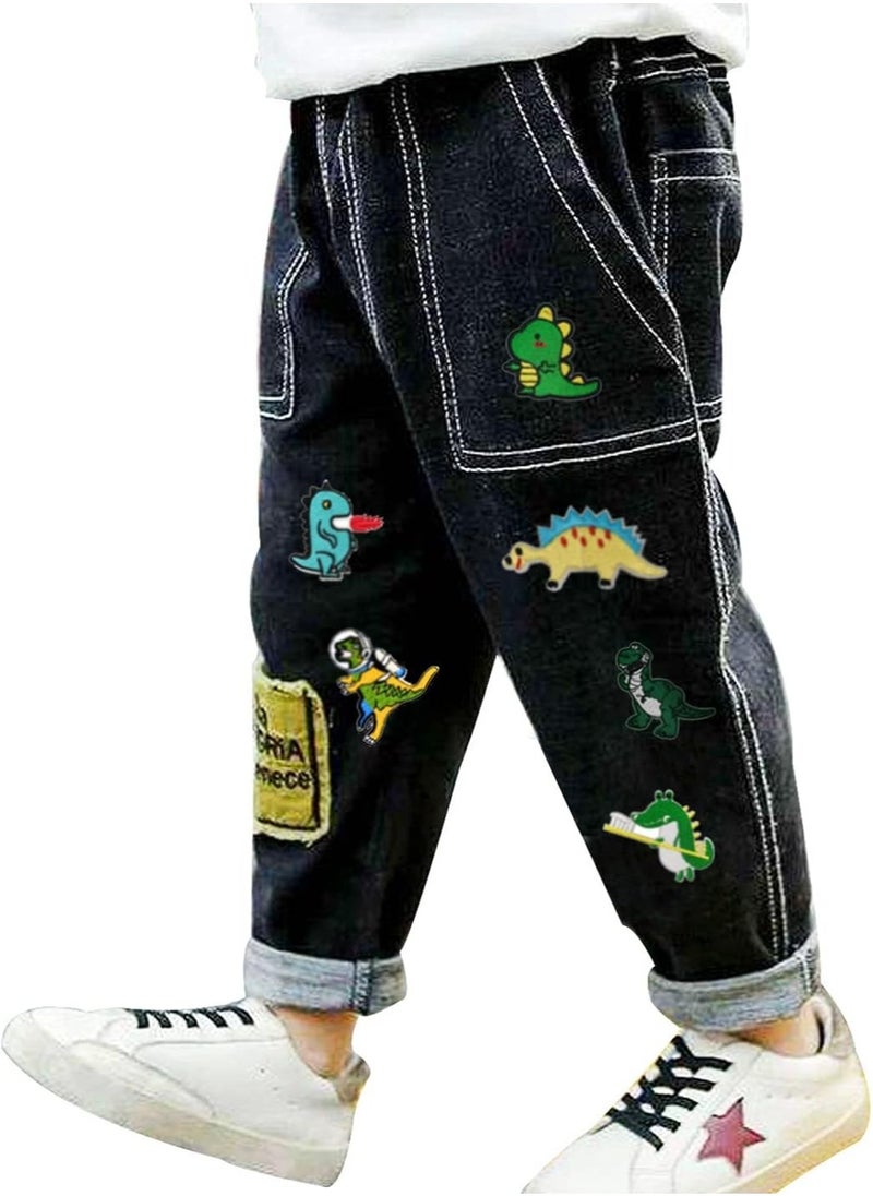 Generic - 32 PCS Embroidered Patches Dinosaur Sew On/Iron On Patch Applique Dinosaurs Appliques Stickers for Clothes Dress Hat Jeans DIY Accessories - Image 1