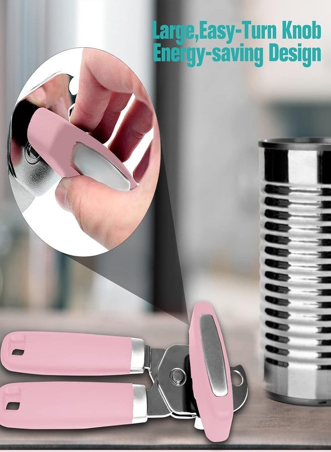 OUTWAY Can Opener,Professional 3-In-1 Multifunctional Manual Can Openers Bottle Opener,Kitchen Durable Stainless Steel Heavy Duty Can Opener Smooth Edge for Kitchen Seniors Friendly - Image 5