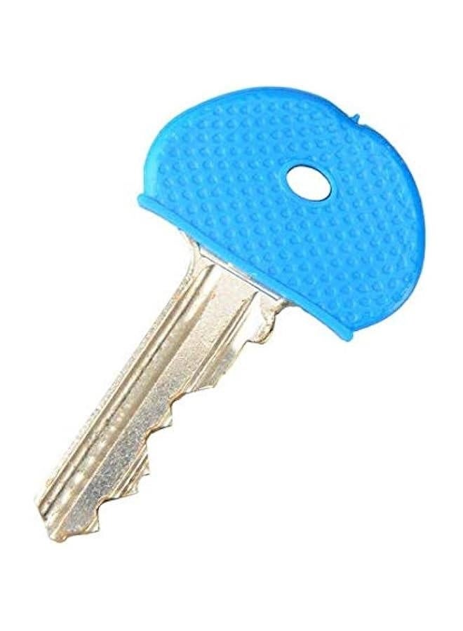32 Pcs Assorted Colors Key Cap Rings, Key Identifier Tag Covers Fit for Regular Sized Keys  - Image 4