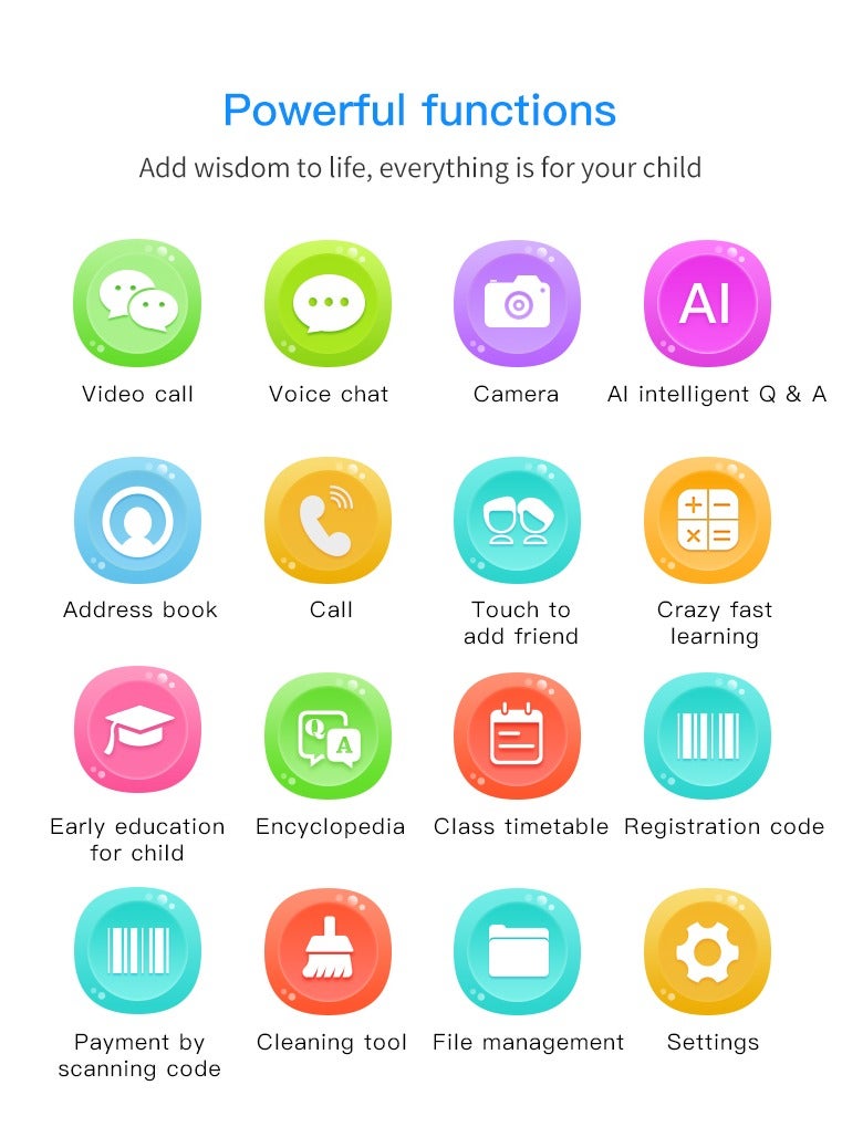 GULFLINK Children Gift Smart Watch For Kids 680mah - Image 2